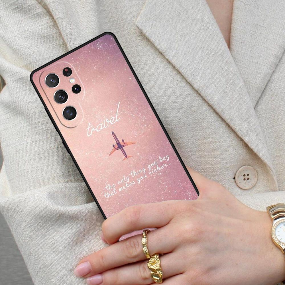 Travel inspiration Cell Phone Case for Samsung Galaxy S26 Ultra S25 S24 S23 S22 S21 S20 Note10 Cover