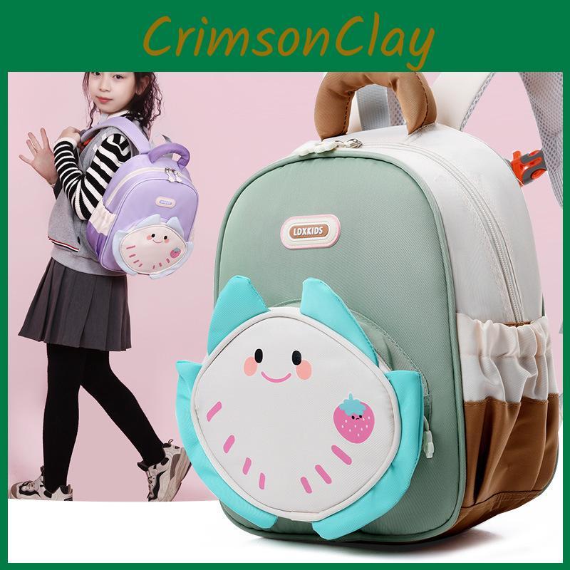 Fun And Cute Canvas Backpack For Kids With Comfortable Straps And Adorable Patterns Animal