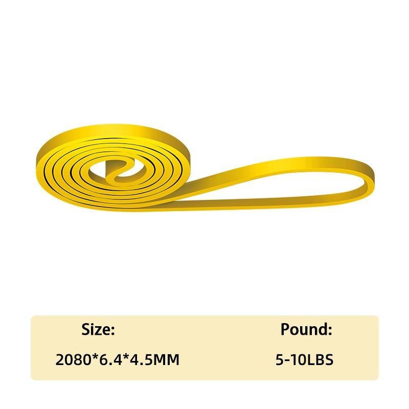 TPE Resistance Band Yoga Elastic Band Pull Up Assist Band Strength Training Tension Band Pilates Fitness Equipment