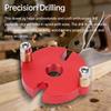 Drill Guide Locator Self Centering Doweling Jig, Dowel Jig Drill Guide Woodworking Tool, Precision Drilling, Aluminum
