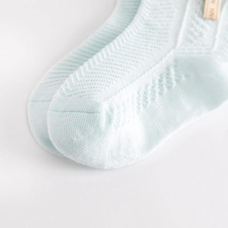 4Pairs/set New Born Girls Boys Socks For Baby Summer Mesh Thin Infant Boy Girl Kids Sock Cotton Toddler Children's Socks