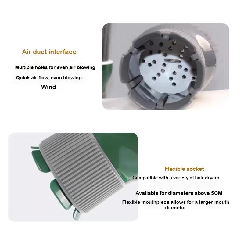 Barbershop Hair Dryer Brush for Salon Whirlwind Neck Cleaning Hair Sweeper Hairdressing Haircut Shredded Barber Hairbrush Tools