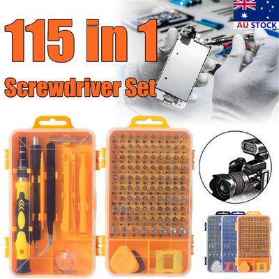 Multi Precision Screwdriver Set 115 In 1 Computer PC Mobile Phone Device Home Repair Hand Tools Mini Screwdriver Set New