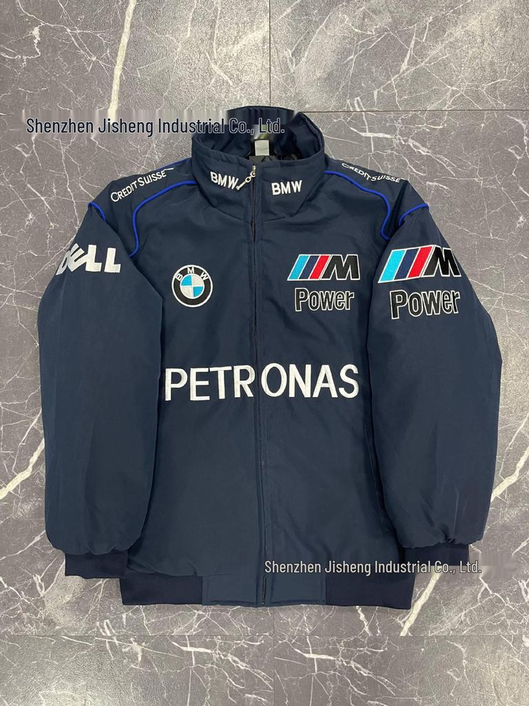 Export Gränsöverskridande Bästsäljare F1 Racing Motorcykeldräkt: Full brodyr, Ridkostym, Vinterkläder, Bomullsvadderad jacka.