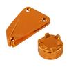 For KTM 790 Duke 790 Adventure /Adventure R 2018-2025 890 Duke/Duke L 2021-2025 Front Rear Brake Fluid Reservoir Cap Cover
