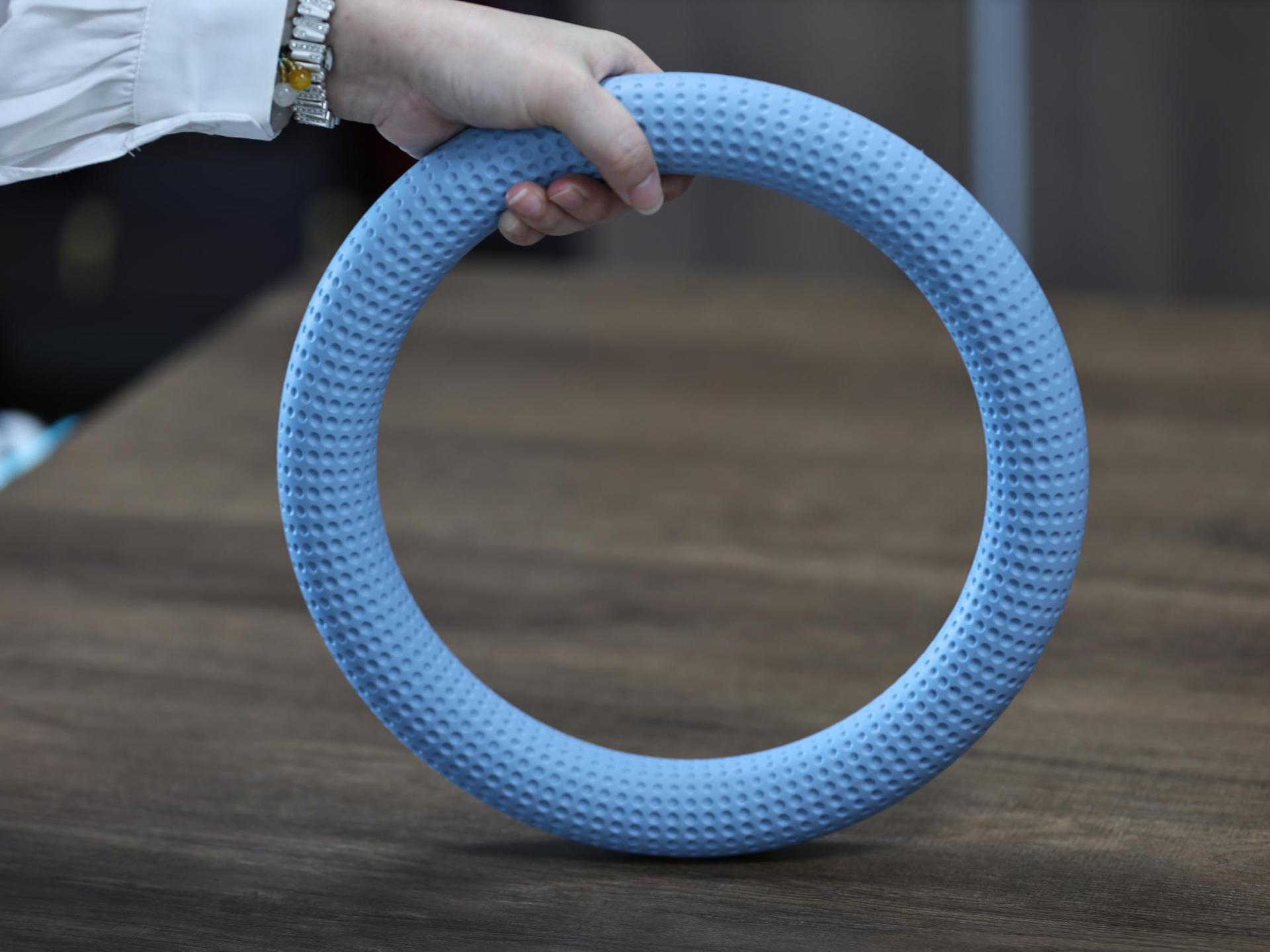 Silicone Weighted 10LB Fitness Ring for Yoga & Pilates 10LB