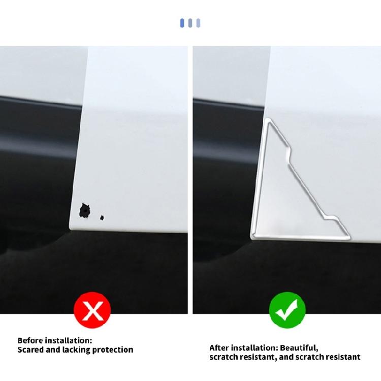Car Door Edge Corner Guard Clear Door Edge Guards Trim Automotive Exterior Accessories Universal Car Door Protector