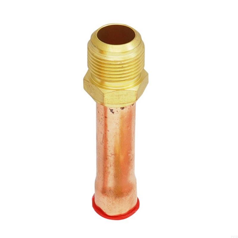 Pipe for Air Conditioner, 4pcs Flare Connector, Male Thread Adapter