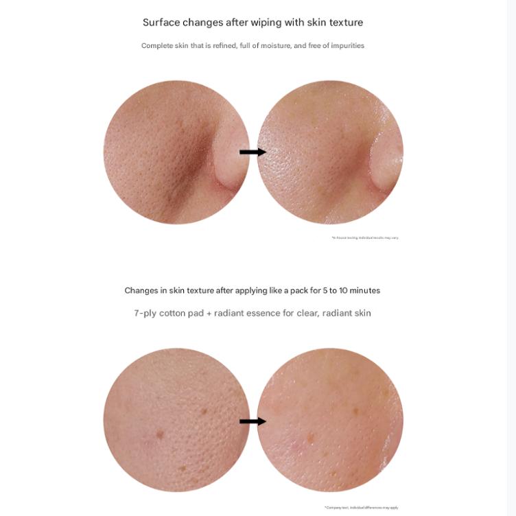 Ohada Moisture Calming Toner Pad Vegan Essence Salt and Cica Pads 25 sheets, 170ml, 1 piece