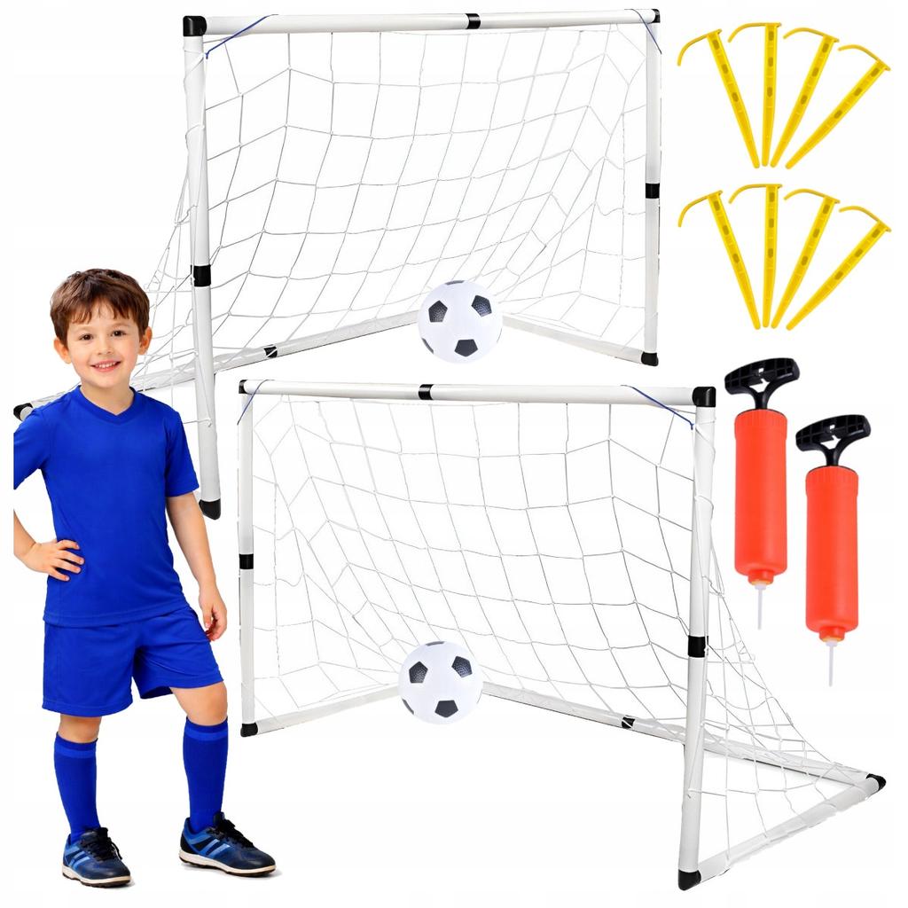 [PACK] Soccer Set 2 x Training Goal Soccer Ball 120x80x40cm (Z432+Z432) Z432Z