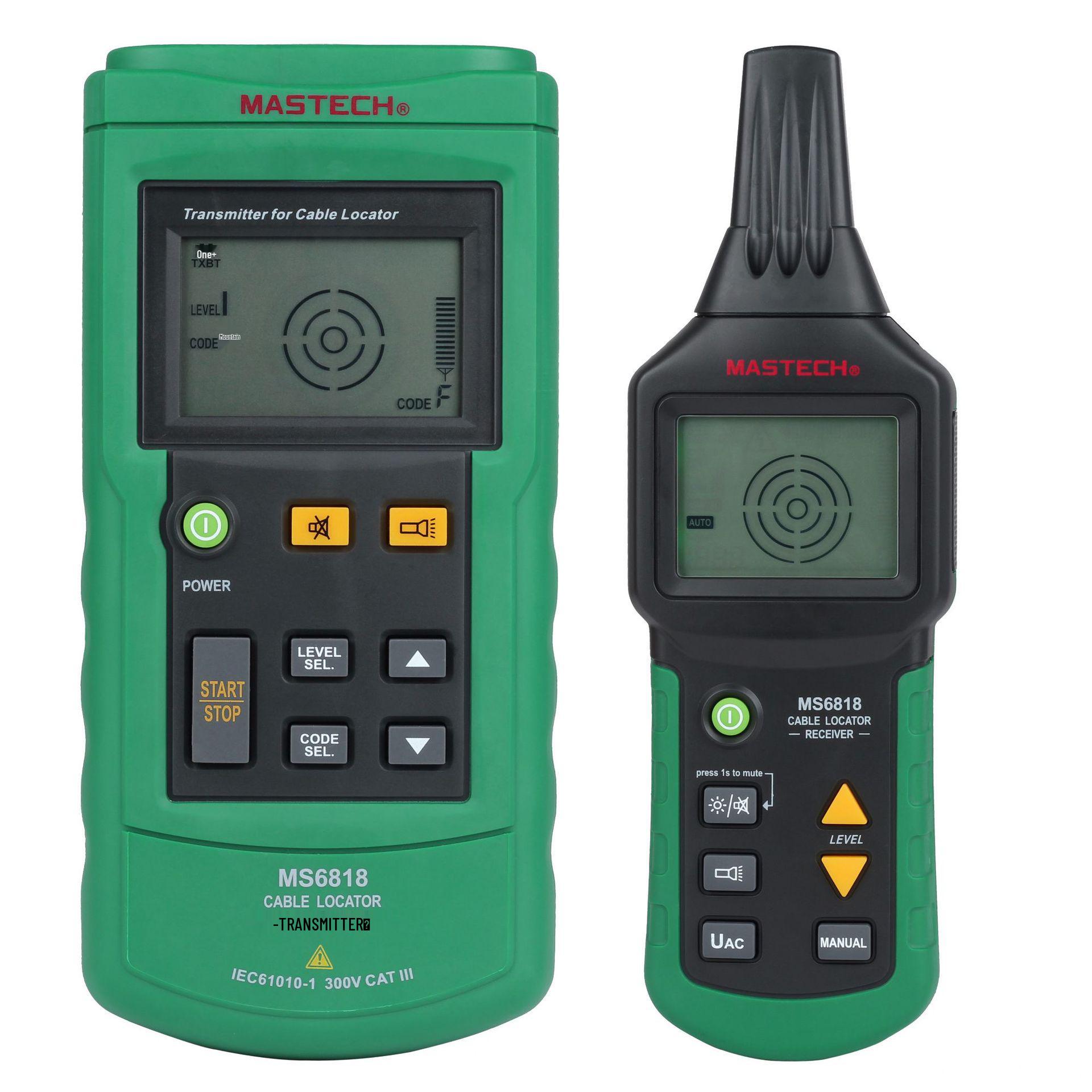 Детектор и трассировщик подземных кабелей Mastech MS6818 Huayi