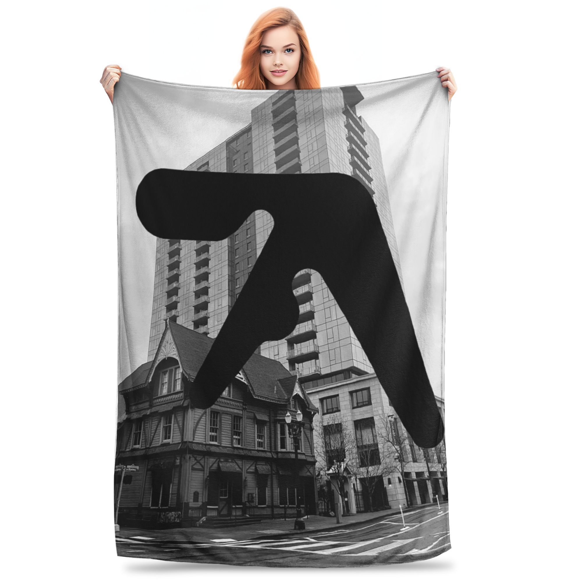 

Aphex Twin Richard D James Music Blanket Warm Fleece Sofa Throw Blanket for Home Bedroom Travel Throws Bedspread Quilt 80x120cm