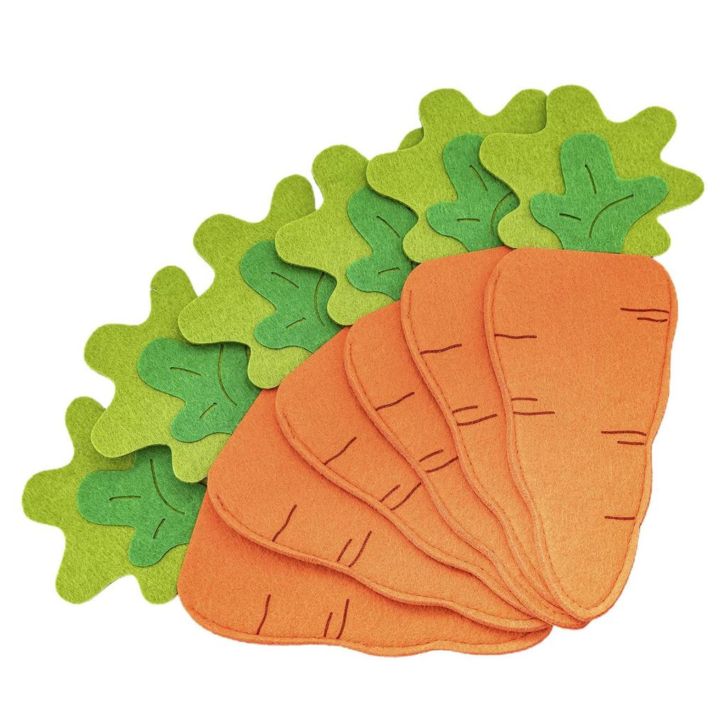 Satın alın Easter Tableware Holders6pcs Easter Carrot Cutlery Holders