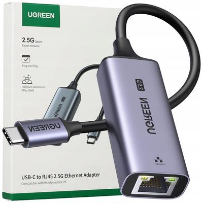 Adaptateur Ethernet Ugreen CM648, USB-C vers RJ45, 2,5 GHz (Noir)