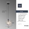 Minimalist Italian Crystal Bedside Pendant Light - Luxury Small Bedroom Accent
