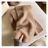 New Winter Solid Color Japanese and Korean Style October Siege Wool Scarf for Women Soft  Light Skinned and Versatile  Couple Scarf for Men