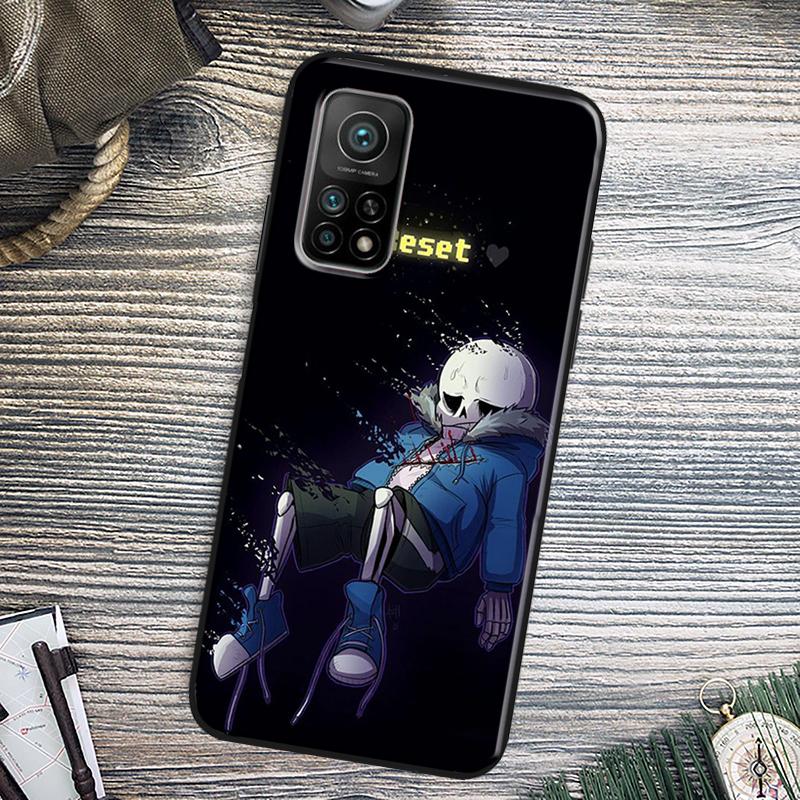 Undertale Sans Case For Xiaomi 13 11T 12T Pro 12 Lite 12X Cover For POCO X3 X4 X5 F5 Pro F4 GT C40 M5s F3