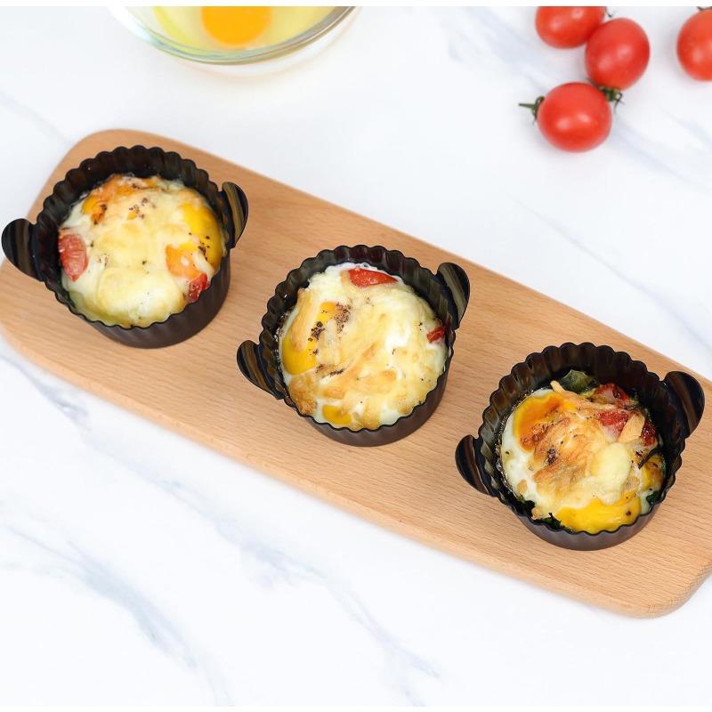 4PCS New Products Hot Sale Air Fryer Silicone Baked Egg Cup Boiled Egg Mould Thickened