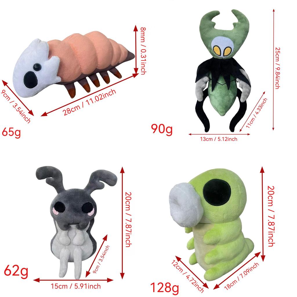 Hollow Knight Silksong Plush Toy With Pp Cotton Filling For Collectors And Fans