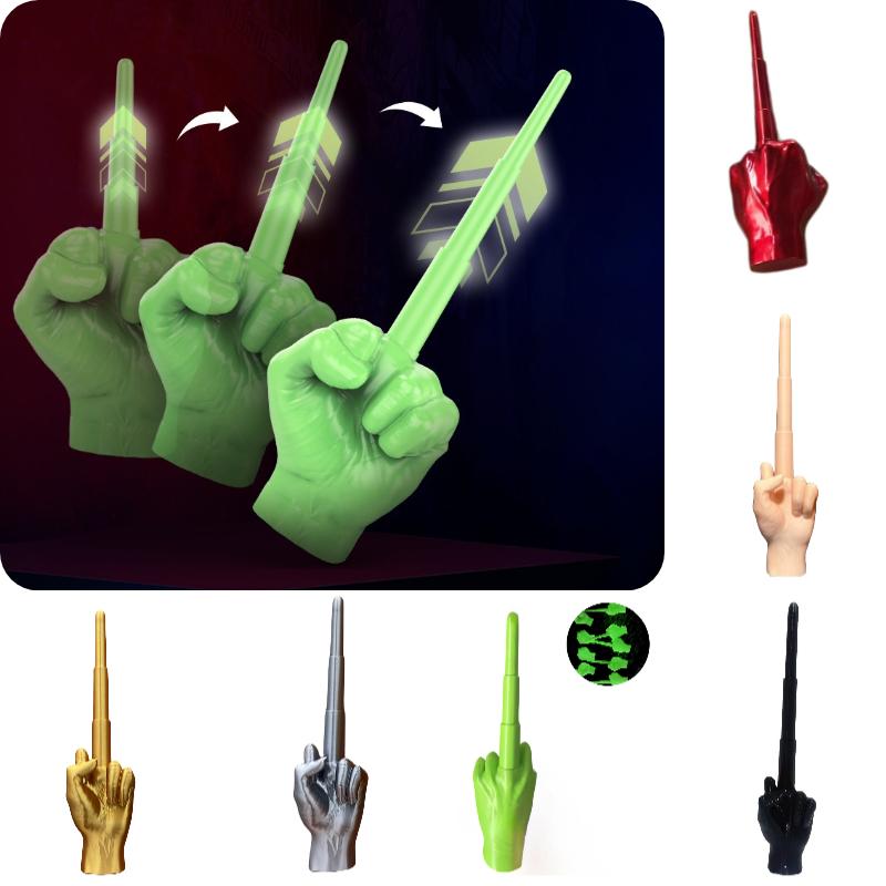 Finger Middle Retractable Sword Toy Abs 3d Gravity Children Stress Relief Gift