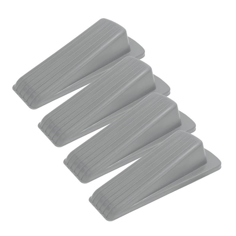 TPR Door Stopper Wedge Home Safety Anti-Collision Floor Mount Holder Windproof Stop