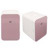 Mini Fridge Rose Gold 8L Digital Display Desktop Cooler Warmer with Vehicle Cable for Travel
