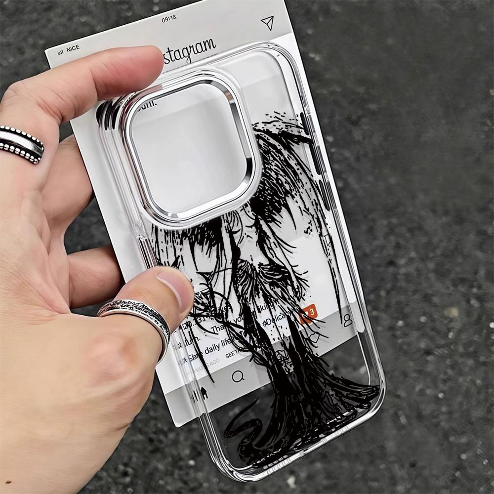 Dark Goddess Series Phone Cases For Iphone 17 16 Pro Max Air 15 11 14 13 12 Promax 17E 16E Plus Carcasa Soft Silicon Cover