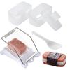 Trancheur à Viande en Fil d'Acier Inoxydable Outil de Cuisine Pratique pour Charcuterie Spam Fromage Œufs Sans BPA Cutter Durable Outils Alimentaires