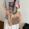 Womens Spring Summer Tote Bag Nylon Cloth Shopping Bag Soft Structure Mobile Phone Pocket Interior Commuting Travel Shoulder Bag
