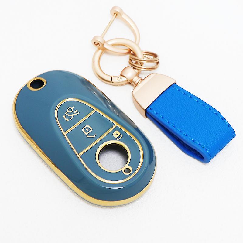 Fashion Style TPU For Mercedes Benz GLA GLB GLC CLA CLS E300 S450 S580 S500 C E S Class W206 W223 W214 Car Key Case Cover