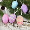 6Pcs Simulation Egg Hanging Easter Ornaments Easter Festival Decoration  Easter Party