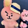 Used BTS BT21 Cookie Jungkook Kuk Stuffed Animal Hair Tie Hairpin
