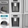 1Pc Silicone Refrigerator Drip Catcher Tray - Water Dispenser Drip Tray & Ice Protector Pan With Raised Ridges For Efficient Dra