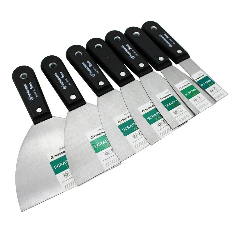 4/7pcs Putty Knife Set With Bag Putty Knife Painting Putty Knife Scraper Blade Putty Knives Tool Bag 1"1.5" 2" 2.5" 3" 4" 5"