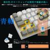 Mechanical Keyboard 61 Keys Gaming Keyboard with Blue Axis Yellow LED Backlight Small Compact Keyboard USB Wired English Layout Compatible with Gaming