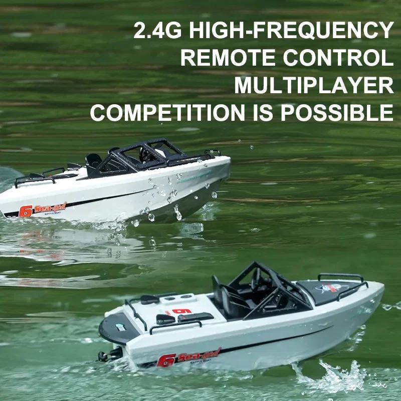 1/12 Rc Boat TX693 2.4G Vortex Jet Go Kart Remote Control Brushless High Speed Racing Boat Model Electric Control Speedboat