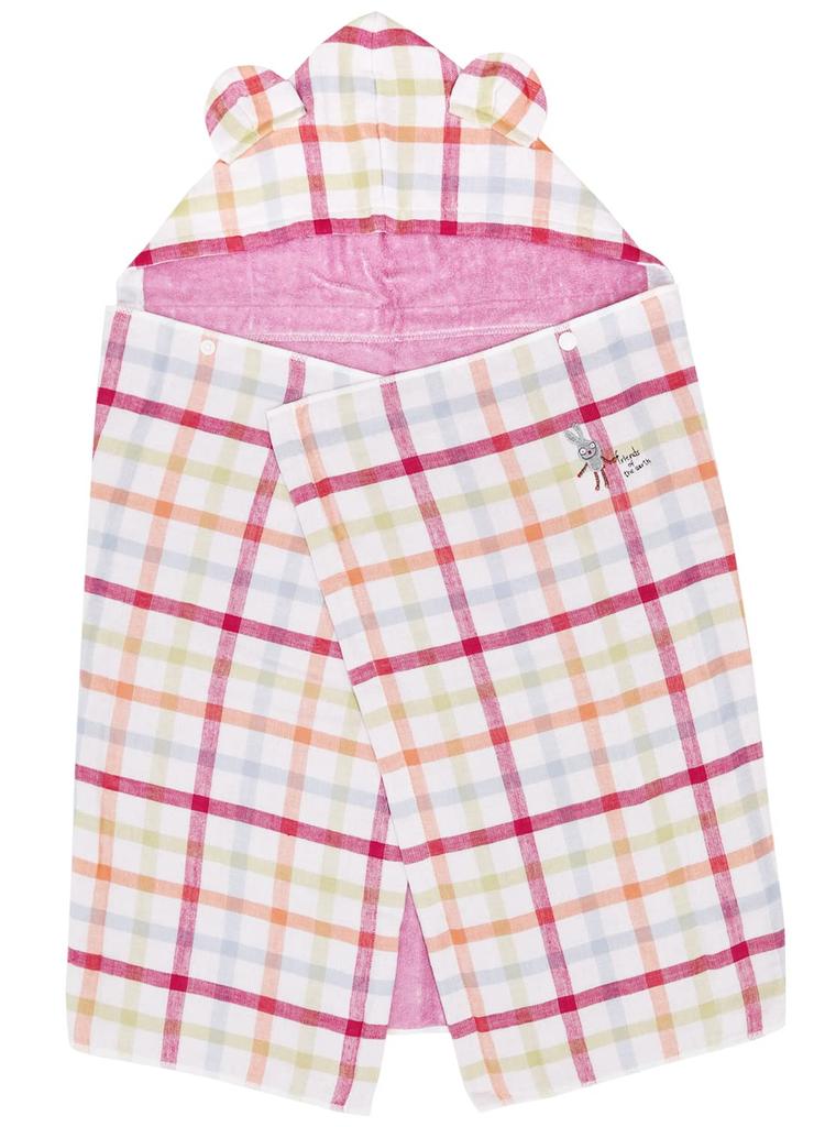 Kontex Duo Kapuzen-Badetuch (Rosa) (35485-002)