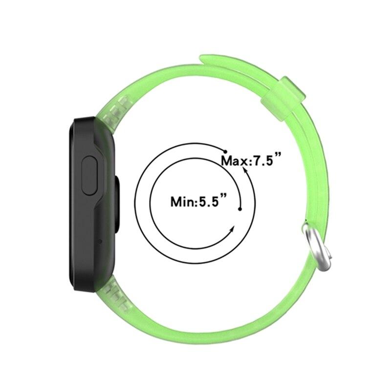 Strap For Xiaomi Mi Watch Lite Wristband Replacement Transparent Colorful  Silicone Strap For Redmi Watch mi watch Lite Strap köp billigt — fri frakt,  ärliga recensioner med bilder — Joom