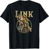 The Legend of Zelda Tears Of The Kingdom Link Circle Logo T-Shirt