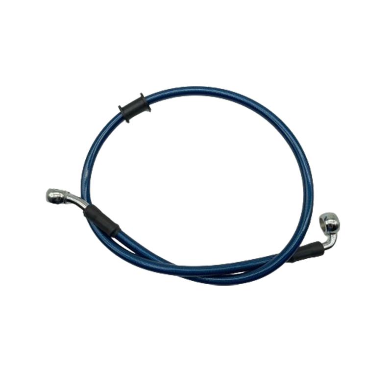 300mm-2200mm Motorcycle Hydraulic Brake Hose Line Cable 28°-90° Banjo For Suzuki Kawasaki Yamaha Honda Pipe Braided Oil Hose