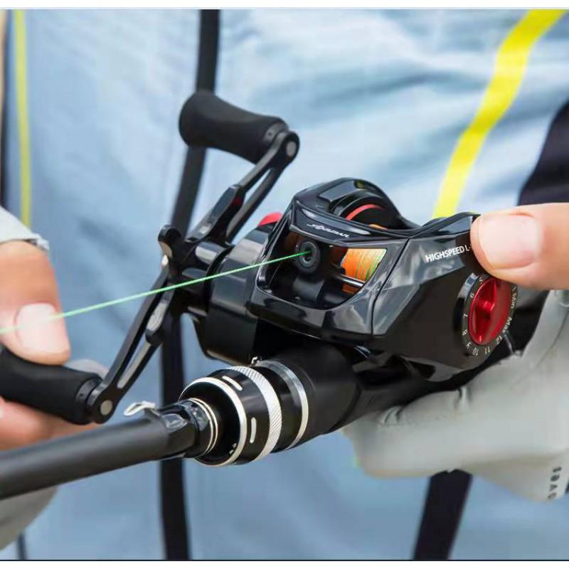 Spinning Baitcasting Combo Set Beginners - ML Action Casting Rod With Reel 1.65m To 2.4m Two-Piece Lure Fishing
