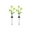Plastic Stake Solar Onion Ball Lights Waterproof Design Outdoor Lawn Lamp  Outdoor Lighting