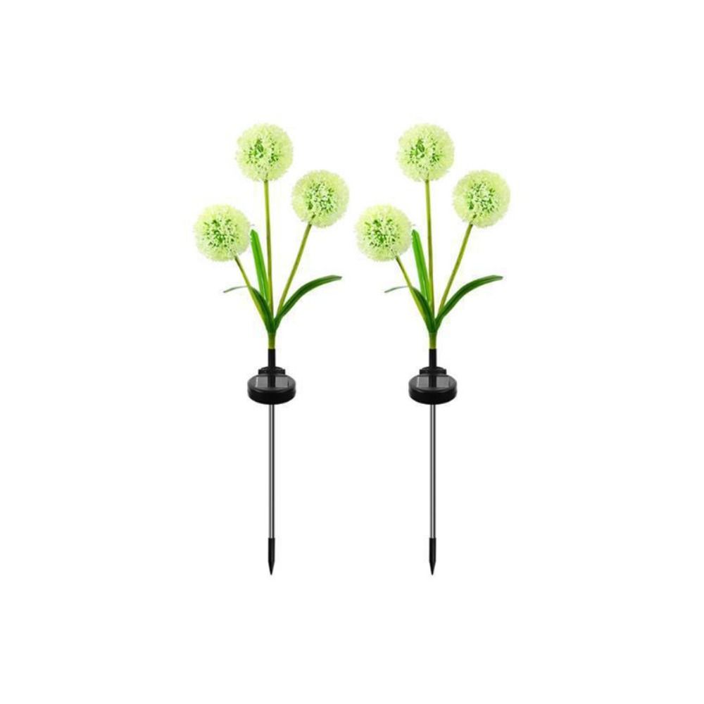 Plastic Stake Solar Onion Ball Lights Waterproof Design Outdoor Lawn Lamp Outdoor Lighting