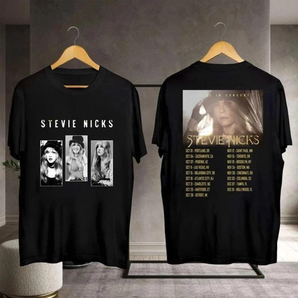 New Apparel Stevie Nicks 2025 Concert Music Stevie Nicks Tour Tshirt S5XL Unisex T-Shirt