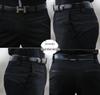 Men's British Fashion Flare Pants - Casual, Business, Iron-Free, Straight Wide-Leg, Korean Style Trousers.