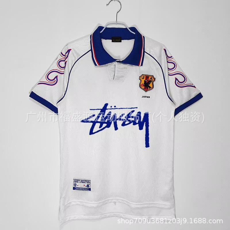 Retro Jersey Brazil Argentina Germany England Portugal Spain Signature Short Sleeved Football