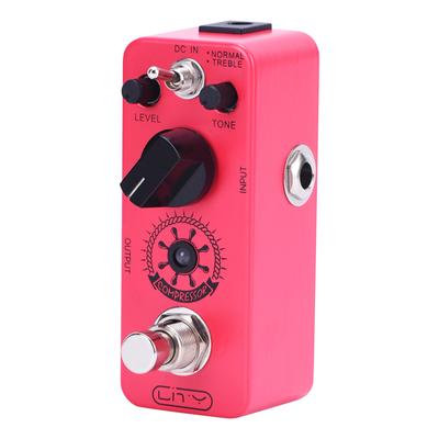 Lity Compressor Guitar Pedal Mini Compressor Effects Pedal Ultimate Comp 2 Modes Compression Effect
