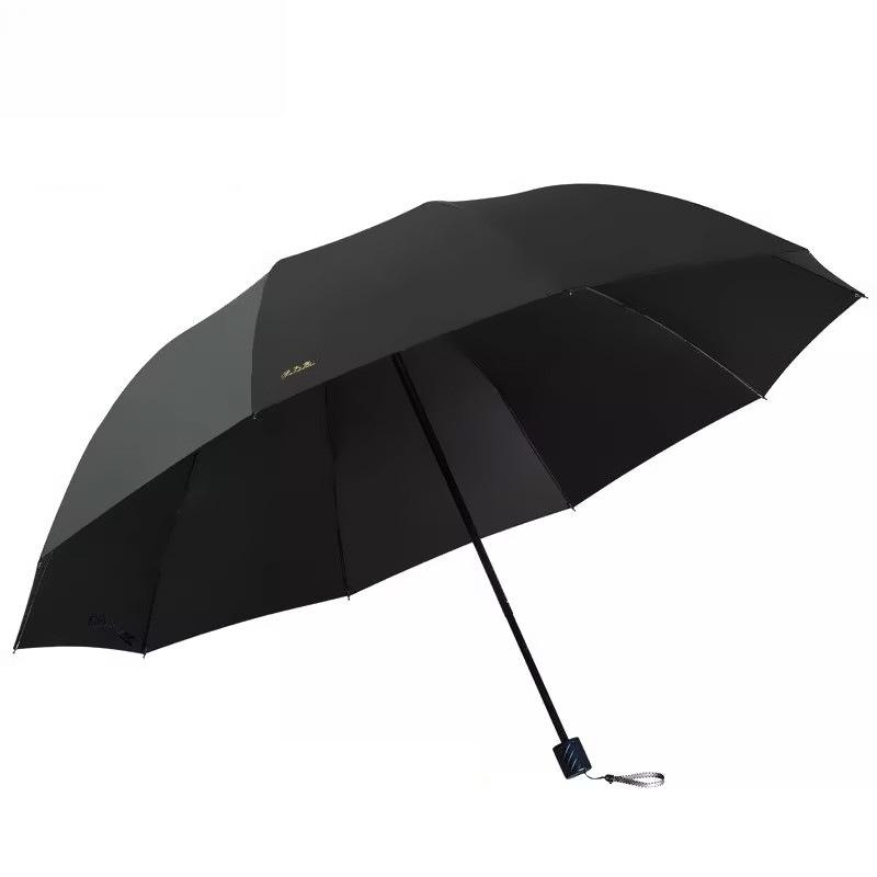 Large Folding Umbrella for Two or Three People with Sun Protection and Anti-UV Features