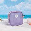 Zipper Transparent Cosmetic Bag Visable Toiletry Storage Bag Portable Mesh Makeup Bag  Outdoor