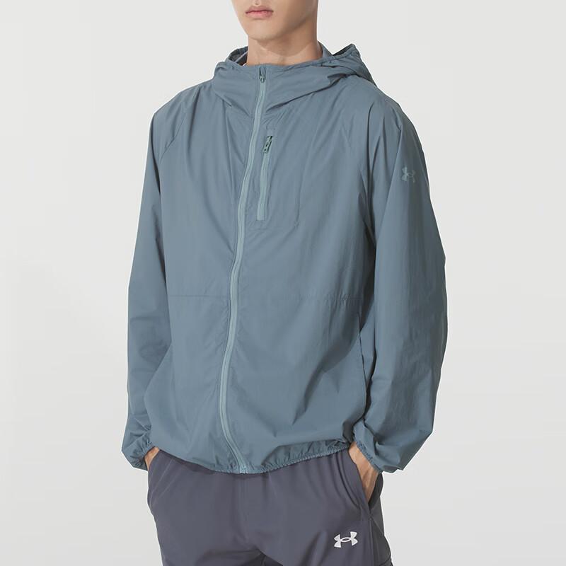 Under Armour Running Zip Hooded Jacket Men Jackets 1381879-587